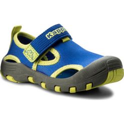 Sandały chłopięce: Sandały KAPPA – Joy K 260586K Blue/Lime 6033
