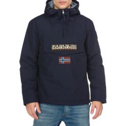 Napapijri Rainforest Winter 1 Kurtka Niebieski. Niebieskie płaszcze męskie Napapijri, l, bez wzorów, z materiału, bez kaptura. Za 826,95 zł.