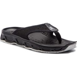 Japonki SALOMON - Rx Break 4.0 407448 27 M0 Black/Black/White. Czarne klapki męskie Salomon, bez wzorów, z tworzywa sztucznego. Za 229,00 zł.