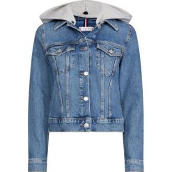 Kurtka jeansowa TOMMY HILFIGER Veronica WW0WW27259. Niebieskie kurtki damskie TOMMY HILFIGER, bez wzorów, z elastanu, bez kaptura. W wyprzedaży za 489,00 zł.