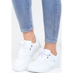 Białe Buty Sportowe Frame. Białe buty sportowe damskie marki Born2be. Za 99,99 zł.