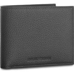 Portfele męskie: Duży Portfel Męski EMPORIO ARMANI – Y4R165 YDB9E 81072 Black