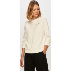 Marc O'Polo - Bluza. Białe bluzy damskie Marc O'Polo, s, z aplikacjami, z bawełny, bez rękawów, bez kaptura. Za 389,90 zł.