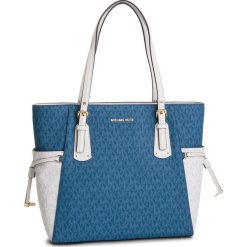 Torebka MICHAEL MICHAEL KORS - Voyager 30S9GV6T4B Dk Chbry Mlt. Niebieskie torebki klasyczne damskie MICHAEL Michael Kors, z aplikacjami, ze skóry ekologicznej, klasyczne, zdobione, bez dodatków. Za 1109,00 zł.