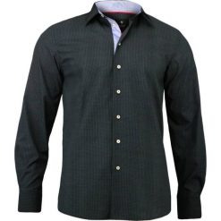 Oryginalna Koszula Męska, SLIM-FIT, Kolorowe Groszki, 100% BAWEŁNA, Czarna KSDWRJ315038. Czarne koszule męskie m, w grochy, z bawełny, wizytowe. Za 119,00 zł.
