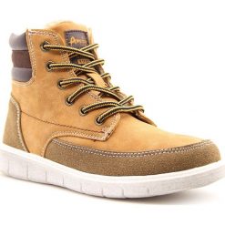 Buty sportowe chłopięce ocieplane camel American Club - camel. Brązowe buty chłopięce sportowe American CLUB, bez zapięcia. Za 55,00 zł.