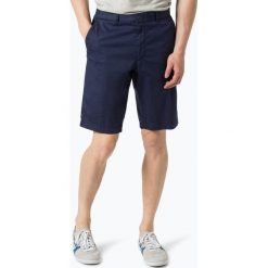 BRAX - Spodenki męskie – Bozen, niebieski. Niebieskie spodenki i szorty męskie marki BRAX, m, eleganckie, długie. Za 299,95 zł.