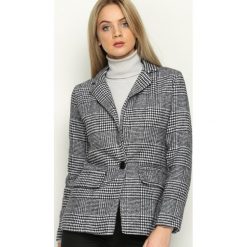 Marynarki i żakiety damskie: Szara Marynarka Tweed