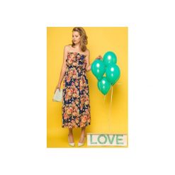 SUKIENKA FLEUR MAXI. Szare długie sukienki marki La folie. Za 319,00 zł.