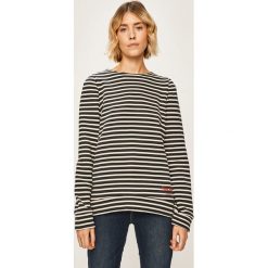 Pepe Jeans - Bluza. Niebieskie bluzy damskie Pepe Jeans, s, bez wzorów, z bawełny, bez rękawów, bez kaptura. W wyprzedaży za 259,90 zł.