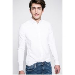 Calvin Klein Jeans - Koszula. Niebieskie koszule męskie marki Calvin Klein Jeans, xxl, z aplikacjami, z bawełny, klasyczne, z klasycznym kołnierzykiem, z długim rękawem. W wyprzedaży za 199,90 zł.