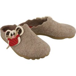 MANITU 320459-8 beige, kapcie damskie. Brązowe kapcie damskie Manitu. Za 149,90 zł.