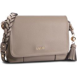 Torebka LIU JO - S Crossbody N19261 E0086 Corda 30403. Szare listonoszki damskie Liu Jo, na co dzień, bez wzorów, ze skóry ekologicznej, eleganckie, bez dodatków. Za 499,00 zł.