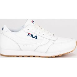 Buty skate męskie: Fila Buty męskie Orbit jogger low białe r. 46 (1010264-1FG)