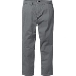 Chinosy męskie: Spodnie chino Regular Fit bonprix dymny szary