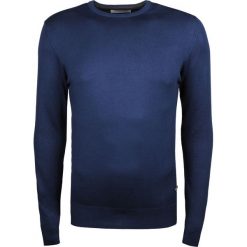 Trussardi Sweter. Czarne swetry męskie Trussardi, z nadrukiem, z kaszmiru, z okrągłym kołnierzem, bez kaptura. Za 149,00 zł.