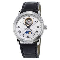 ZEGAREK FREDERIQUE CONSTANT Classics Moonphase FC-335MC4P6. Białe zegarki męskie FREDERIC CONSTANT, ze stali. Za 6899,00 zł.