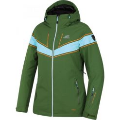 Hannah kurtka sportowa damska Kiely Dill/Aqua Splash 38. Kurtki sportowe damskie Hannah, bez wzorów, z tkaniny, bez kaptura, narciarskie. W wyprzedaży za 939,00 zł.