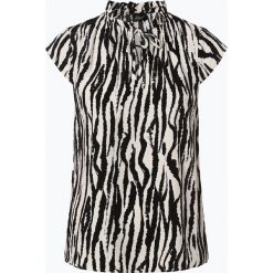 S.Oliver BLACK LABEL - Bluzka damska, czarny. Czarne bluzki damskie s.Oliver BLACK LABEL, s, w paski, ze stójką, bez rękawów. Za 169,95 zł.