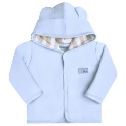 Nini Kurtka Chłopięca 74 Niebieski. Niebieskie bluzy chłopięce marki Nini, z bawełny, z kapturem. Za 69,00 zł.