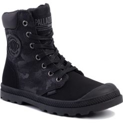 Trapery PALLADIUM - Knit Lp Camo W 95551-008-M Black. Czarne trapery damskie Palladium, z materiału. W wyprzedaży za 279,00 zł.