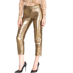 TWINSET Spodnie Złoty. Żółte spodnie damskie Twinset, xs, z poliesteru. Za 952,95 zł.