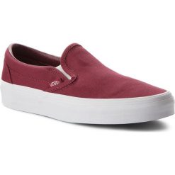 Trampki męskie: Tenisówki VANS – Classic Slip-On VN0A38F7QDD (Mono Canvas) Cabernet