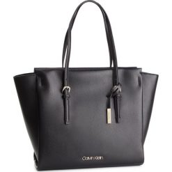 Torebka CALVIN KLEIN - Avant Lrg Shopper K60K605121 001. Czarne torby damskie na zakupy Calvin Klein, bez wzorów, ze skóry ekologicznej, klasyczne, bez dodatków. W wyprzedaży za 419,00 zł.