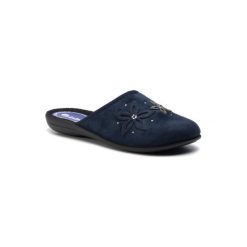 INBLU NCAPOOS5. Niebieskie kapcie damskie Inblu, z materiału. Za 39,99 zł.