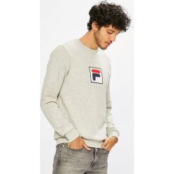 Fila - Bluza. Szare bluzy męskie Fila, xl, z nadrukiem, z bawełny, z okrągłym kołnierzem, bez rękawów, bez kaptura. W wyprzedaży za 239,90 zł.