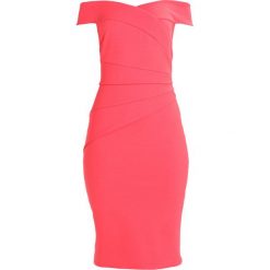 Sukienki hiszpanki: Sista Glam VINNIE Sukienka etui coral