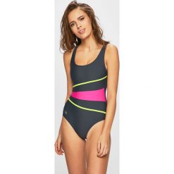Aqua Speed - Strój kąpielowy. Niebieskie stroje kąpielowe damskie Aqua-Speed, bez wzorów, z elastanu. W wyprzedaży za 69,90 zł.