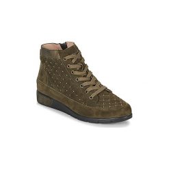 Buty Mam'Zelle GRUME. Zielone trampki i tenisówki damskie Mam'Zelle, bez wzorów, bez zapięcia. Za 341,40 zł.