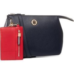 Torebka TOMMY HILFIGER - Charming Tommy Crossover AW0AW08157 CJM. Niebieskie listonoszki damskie TOMMY HILFIGER, bez wzorów, ze skóry ekologicznej, bez dodatków. W wyprzedaży za 309,00 zł.