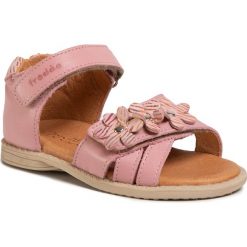 Sandały FRODDO - G2150117 S Pink. Różowe sandały dziewczęce Froddo, ze skóry, bez zapięcia. Za 259,00 zł.