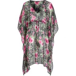 Cellbes Sukienka plażowa zielony w kwiaty female zielony/ze wzorem 36/44. Zielone tuniki plażowe damskie Cellbes, w kwiaty, z tkaniny, bez rękawów. Za 89,00 zł.