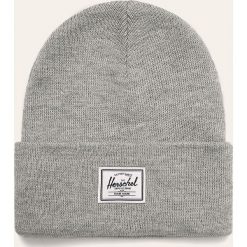 Herschel - Czapka. Różowe czapki damskie Herschel, z dzianiny. Za 99,90 zł.