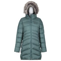 Marmot Płaszcz Damski Wm's Montreal Coat Mallard Green M. Zielone płaszcze damskie marki Marmot, s, z puchu, eleganckie. Za 995,00 zł.