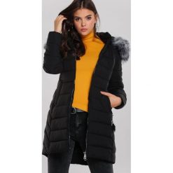 Czarna Kurtka Ripponlea. Czarne kurtki damskie Renee, na zimę, xl, bez wzorów, eleganckie, długie. Za 229,99 zł.