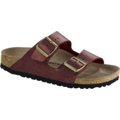 Birkenstock Arizona Klapki damskie Metallic Port. Klapki damskie Birkenstock, bez wzorów, bez obcasa. Za 237,00 zł.