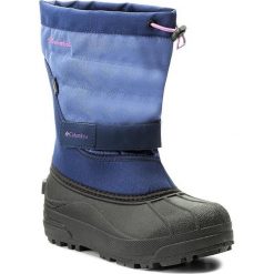 Buty zimowe chłopięce: Śniegowce COLUMBIA – Youth Powderbug Plus II BY1326 Eve/Northern Lights 593