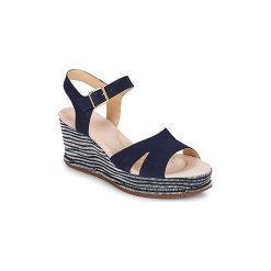 Sandały Clarks AKILAH EDEN. Niebieskie sandały damskie marki Clarks. Za 307,30 zł.