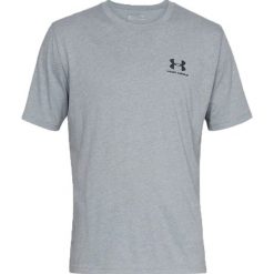 Under Armour Sportstyle Left Chest Tee 1326799-036. Szare t-shirty męskie Under Armour, xxl, bez wzorów, z bawełny, bez kołnierzyka. W wyprzedaży za 69,99 zł.