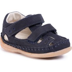 Sandały FRODDO - G2150112 M Dark Blue. Niebieskie sandały chłopięce Froddo, ze skóry, bez zapięcia. W wyprzedaży za 219,00 zł.