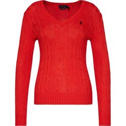 Sweter Polo Ralph Lauren 211580008063. Czerwone swetry damskie Polo Ralph Lauren, xs, bez wzorów, klasyczne, bez rękawów, bez kaptura. Za 649,00 zł.