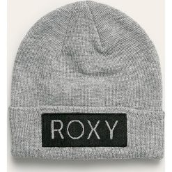 Roxy - Czapka. Szare czapki damskie Roxy, bez wzorów. W wyprzedaży za 89,90 zł.