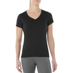 Asics Esnt SS Top Hex Tee 2032A284-001. Czarne topy damskie Asics, m, bez wzorów, z bawełny, bez kołnierzyka. W wyprzedaży za 59,99 zł.