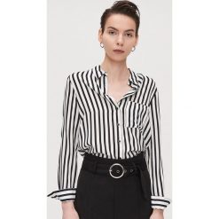 Koszula ze wzorem - Biały. Białe koszule damskie Cropp, xl, bez wzorów, bez kołnierzyka, bez rękawów. W wyprzedaży za 34,99 zł.