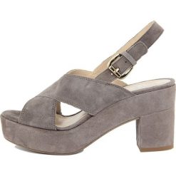 Eye damskie sandały 41 szary. Szare sandały damskie Eye, z zamszu. Za 259,00 zł.