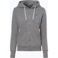 Superdry - Damska bluza rozpinana, szary. Szare bluzy rozpinane damskie Superdry, m, z haftami. Za 349,95 zł.